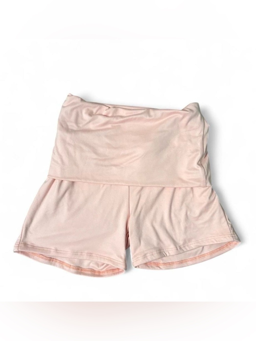 Pink Buttery Soft Foldover Shorts